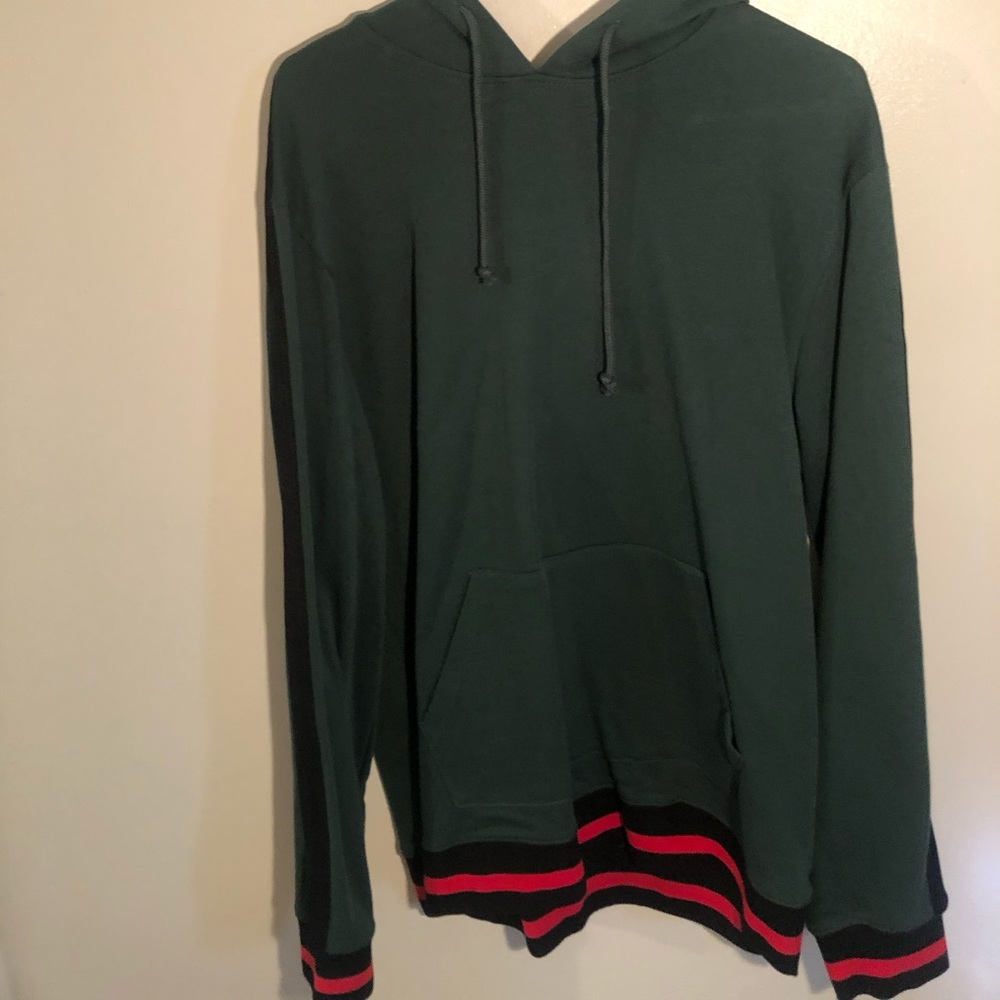 Green pacsun hoodie